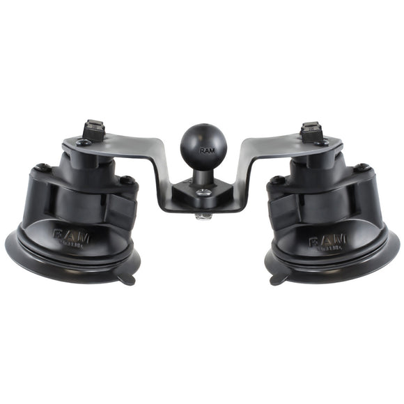 RAM Mount Dual Articulating Suction Cup Base w-1