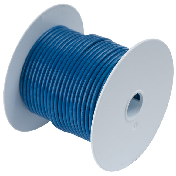 Ancor Dark Blue 10 AWG Tinned Copper Wire - 500' [108150]