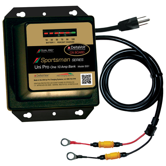 Dual Pro Sportsman Series Battery Charger - 10A - 1-Bank - 12V [SS1] - Dual Pro