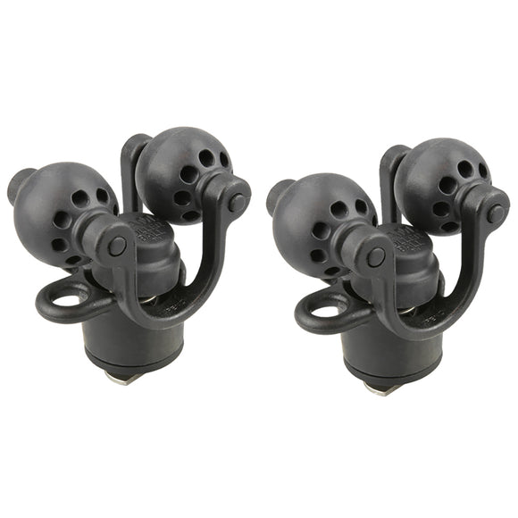RAM Mount 2-Pack RAM Roller-Ball Paddle  Accessory Holder [RAP-412-2] - RAM Mounting Systems