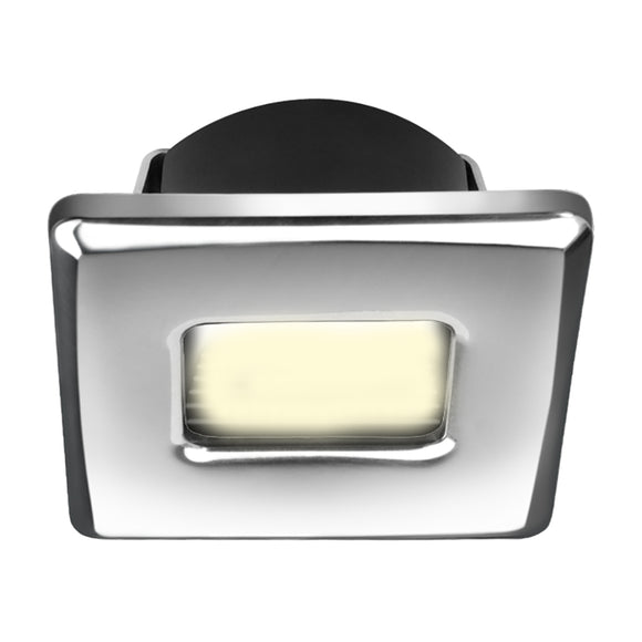 i2Systems Ember E1150Z Snap-In - Brushed Nickel - Square - Warm White Light [E1150Z-42CAB]