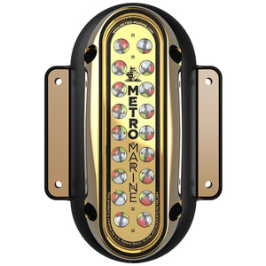 Metro Marine High-Output Vertical Surface Mount Light w/Intelligent Full Spectrum LEDs - RGBW, 45 Beam [F-SME1-V-FS-45]