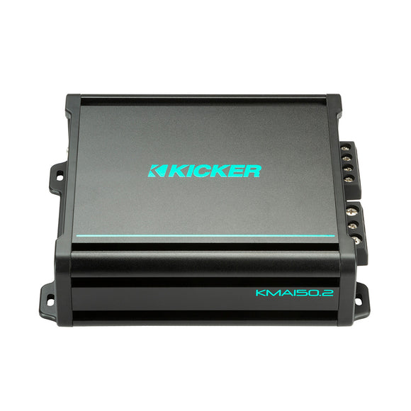 KICKER KMA150.2 2 x 75W 2-Channel Weather-Resistant Full-Range Amplifier [48KMA1502]