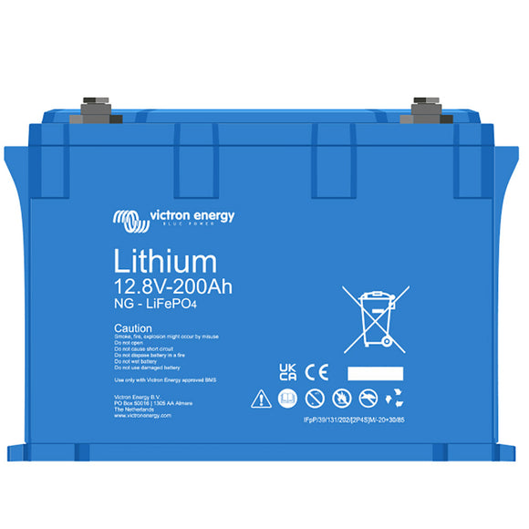 Victron Lithium Battery 12VDC 200Ah NG Smart LifePO4 [BAT512120620]