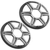 Fusion Apollo 8.8" Sports Grey Speaker Grilles (Pair) [010-13292-00]