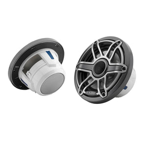 JL Audio M6 Series 6.5" Marine Coaxial Speakers w/Titanium Sport Grille - M6-650X-S-GmTi [010-03091-00]