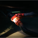 Camco Rhino RV Sewer Hose Extender PRO - 5 Sewer Hose Extension - Torque-Grip Handle w/Built-In LED Flashlight [39570]
