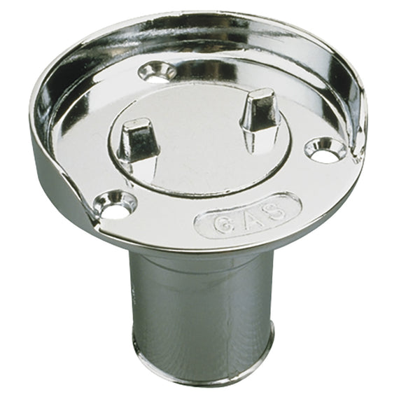 Sea-Dog Hose Deck Fill w/Splash Guard - Die Cast Zinc Chrome Plated [351750-1]