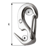 Wichard 5/16 Stainless Steel Sail Snap + [2490W]
