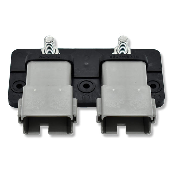 Bluewater Dual 12 Position Male Sealed Deutsch Connector Busbar - 5/16