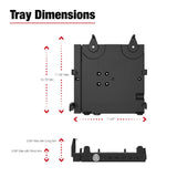 RAM Mount RAM No-Drill Laptop Mount f/'05-26 Nissan Frontier + More [RAM-VB-154-SW3]
