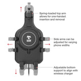 Ram Mount RAM Quick-Grip Pro w/Ball  Qi2 15W Wireless Charger [RAM-HOL-PD5B-W2MU]