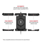 Ram Mount RAM Quick-Grip Pro XL w/Ball  Qi2 15W Wireless Charger [RAM-HOL-PD7B-W2MU]