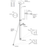 Scanstrut SC101 Radar Pole Mount - 6 [SC101]