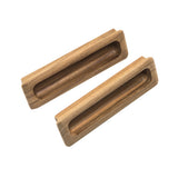Whitecap Teak Large Rectangular Drawer Pull - 4-1/2"L - 2 Pack [60142-A]