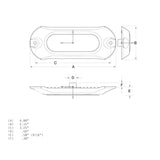 Attwood Light Armor Underwater LED Light - 3 LEDs - Blue [65UW03B-7]