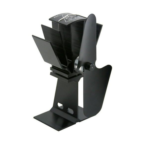 Ecofan Original Heat Powered Stove Fan - Black Blade [800CAXBX]