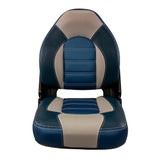 Springfield Skipper Premium HB Folding Seat - Blue/Grey [1061069-B]