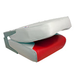 Springfield High Back Multi-Color Folding Seat - Red/Grey [1040665]