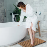 Whitecap Roll-Up Shower Mat - Teak [WT63108]