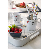 Marine Business Cutlery Stainless Steel Premium - REGATA - Set of 24 [12025]