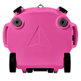 LAKA Coolers 30 Qt Cooler w/Telescoping Handle  Wheels - Pink [1081]