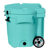 LAKA Coolers 30 Qt Cooler w/Telescoping Handle  Wheels - Seafoam [1082]
