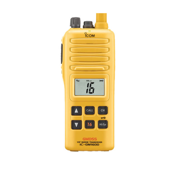 Icom GMDSS VHF Handheld w/BP-234 Battery  Charger [GM1600DU 71]