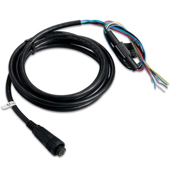Garmin Power-Data Cable - Bare Wires f-Fishfinder 320C, GPS Series & GPSMAP Series [010-10083-00] - Garmin