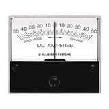 Blue Sea 8252 DC Zero Center Analog Ammeter - 2-3/4" Face, 50-0-50 Amperes DC [8252]
