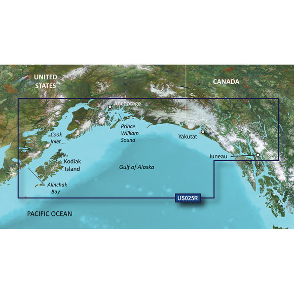 Garmin BlueChart g3 Vision HD - VUS025R - Anchorage - Juneau - microSD-SD [010-C0726-00] - Garmin