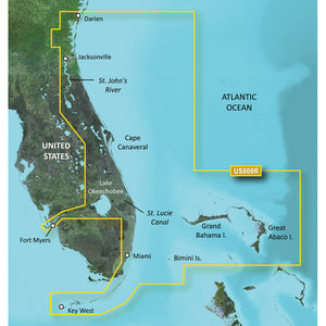 Garmin BlueChart g3 Vision HD - VUS009R - Jacksonville - Key West - microSD-SD [010-C0710-00] - Garmin