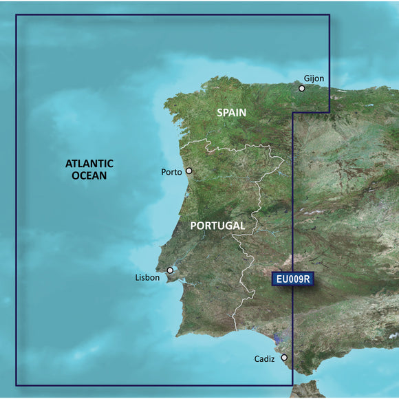 Garmin BlueChart g3 Vision HD - VEU009R - Portugal  NW Spain - microSD-SD [010-C0767-00] - Garmin