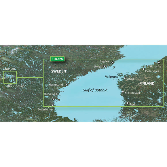 Garmin BlueChart g3 Vision HD - VEU472S - Gulf of Bothnia, Center - microSD-SD [010-C0816-00] - Garmin