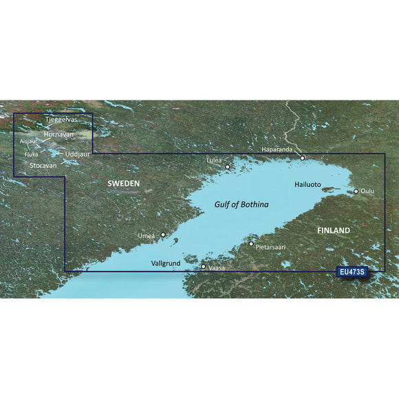 Garmin BlueChart g3 Vision HD - VEU473S - Gulf of Bothnia, North - microSD-SD [010-C0817-00] - Garmin