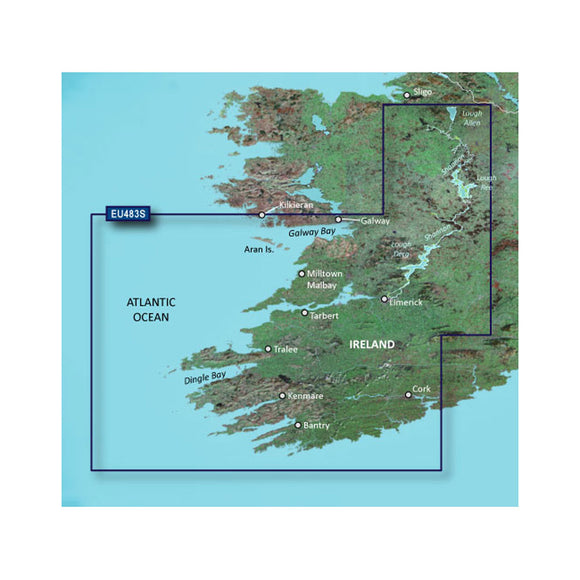 Garmin BlueChart g3 Vision HD - VEU483S - Galway Bay to Cork - microSD-SD [010-C0827-00] - Garmin