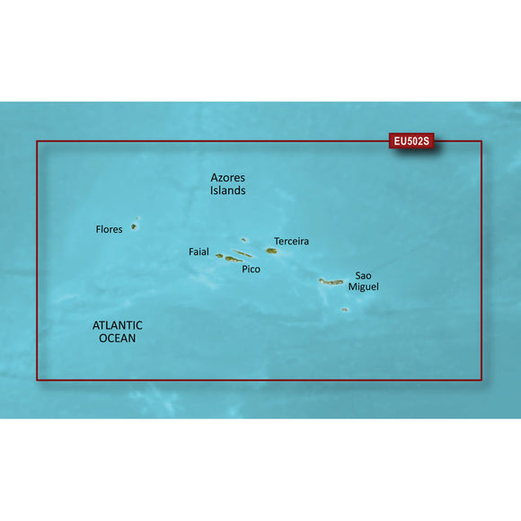 Garmin BlueChart g3 Vision HD - VEU502S - Azores Islands - microSD-SD [010-C0846-00] - Garmin