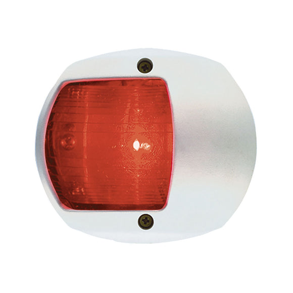 Perko LED Side Light - Red - 12V - White Plastic Housing [0170WP0DP3] - Perko