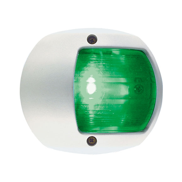 Perko LED Side Light - Green - 12V - White Plastic Housing [0170WSDDP3] - Perko