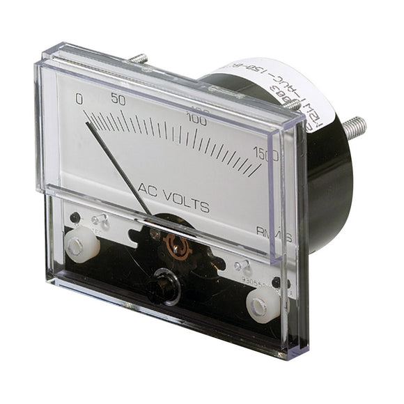Paneltronics Analog AC Voltmeter - 0-300VAC - 2-1/2