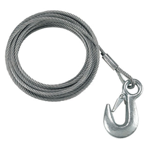 Fulton 3-16" x 25' Galvanized Winch Cable - 4,200 lbs. Breaking Strength [WC325 0100] - Fulton