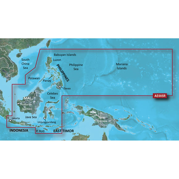 Garmin BlueChart g2 HD - HXAE005R - Phillippines - Java - Mariana Islands - microSD-SD [010-C0880-20] - Garmin