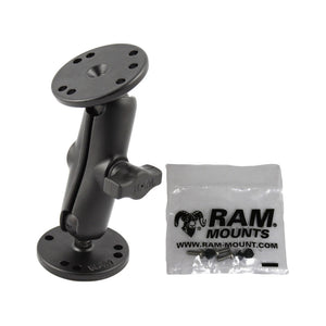RAM Mount Double Socket Arm f-Garmin Marine Fixed Mount GPS 1" [RAM-B-101-G2U] - RAM Mounting Systems