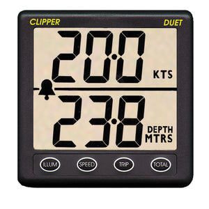 Clipper Duet Instrument Depth Speed Log w/Transducer [CL-DS]