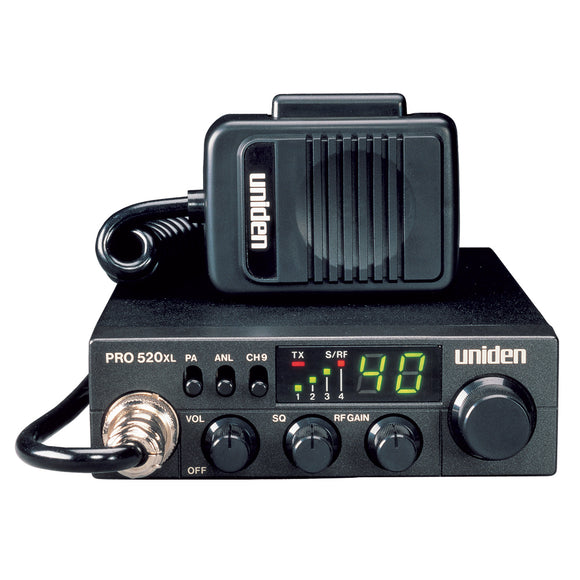 Uniden PRO520XL CB Radio w-7W Audio Output [PRO520XL] - Uniden