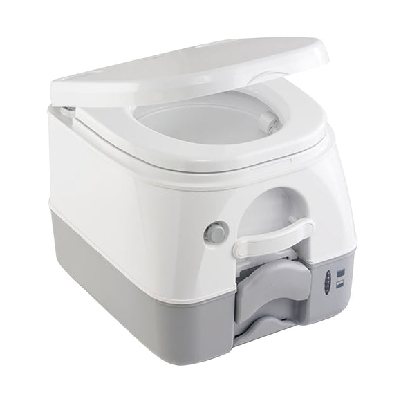Dometic 974 MSD Portable Toilet w/Mounting Brackets - 2.6 Gallon - Grey [301197406]