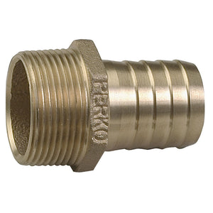 Perko 3-4" Pipe to Hose Adapter Straight Bronze MADE IN THE USA [0076DP5PLB] - Perko