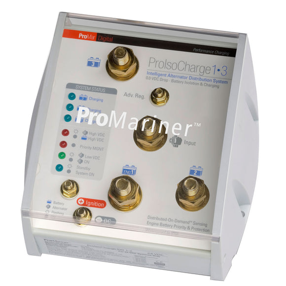 ProMariner ProIsoCharge Battery Isolator 120Amp 1-Alt 3-Bat - 12V [23124] - ProMariner