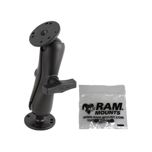 RAM Mount Double Socket Arm f-Garmin Fixed Mount GPS - 1.5" [RAM-101-G2U] - RAM Mounting Systems