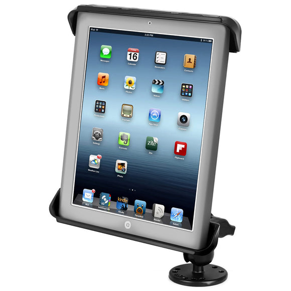 RAM Mount Tab-Tite iPad - HP TouchPad Cradle Flat Surface Mount [RAM-B-138-TAB3U] - RAM Mounting Systems